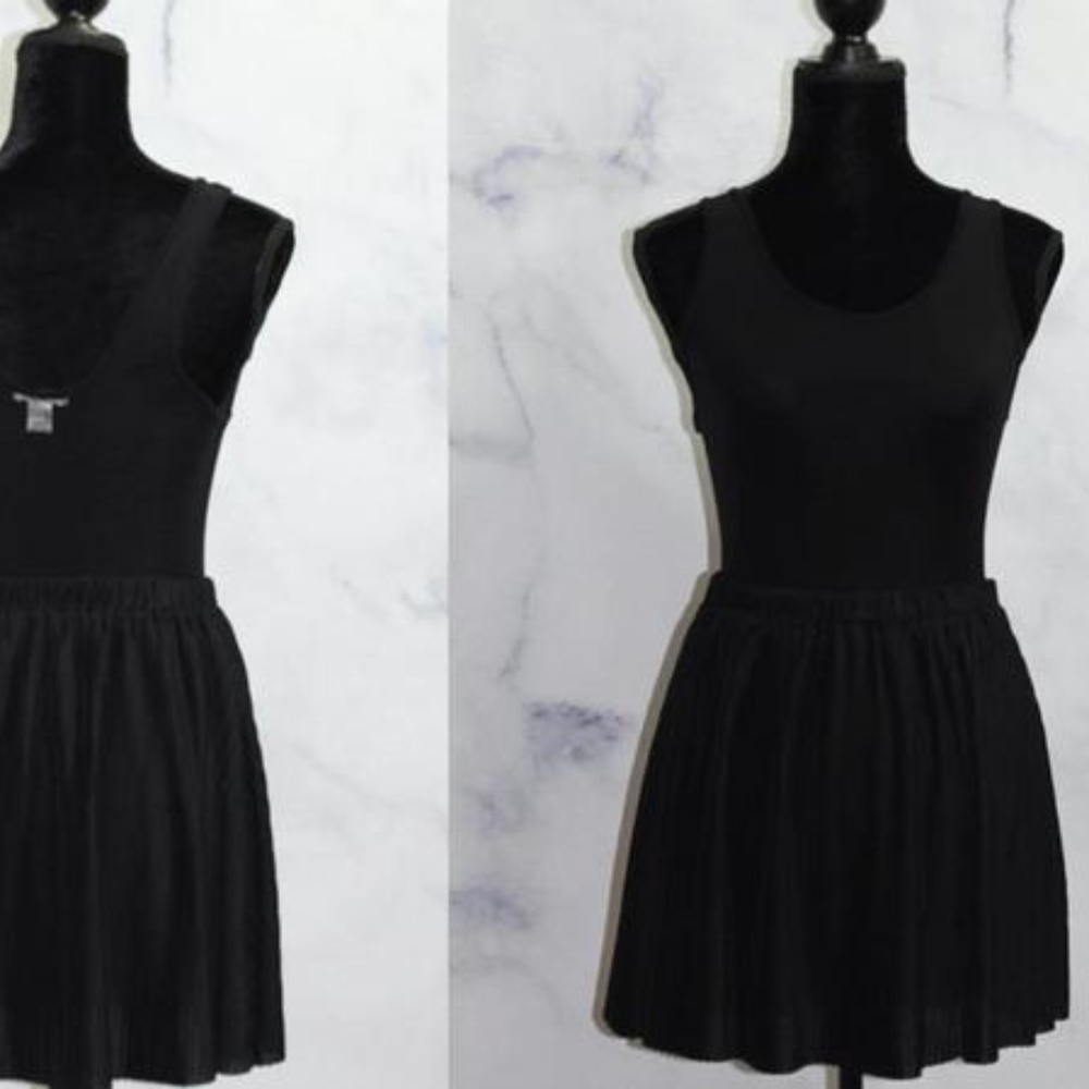 Energie Black Mini Skirt (M)